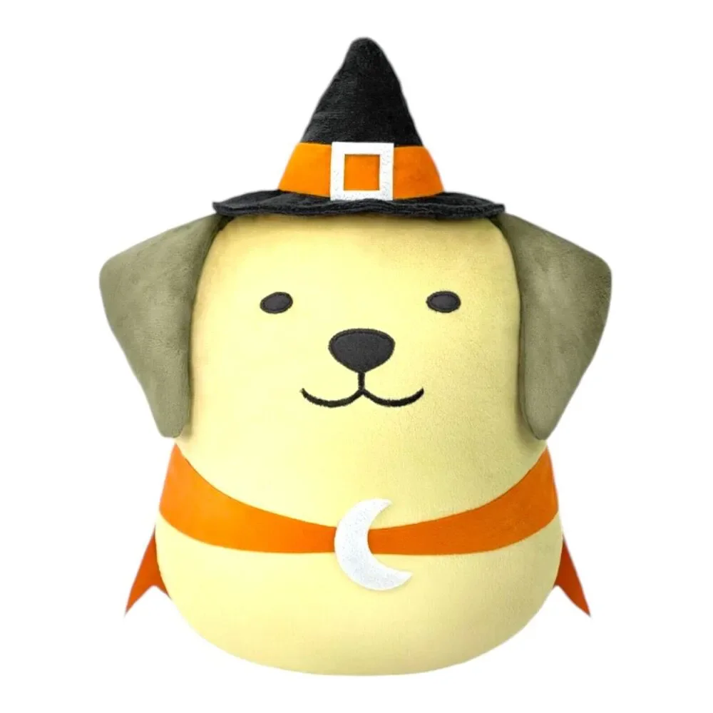 Target Bullseye Playground Dog In  Witch Costume Halloween Pillow NEW 2024